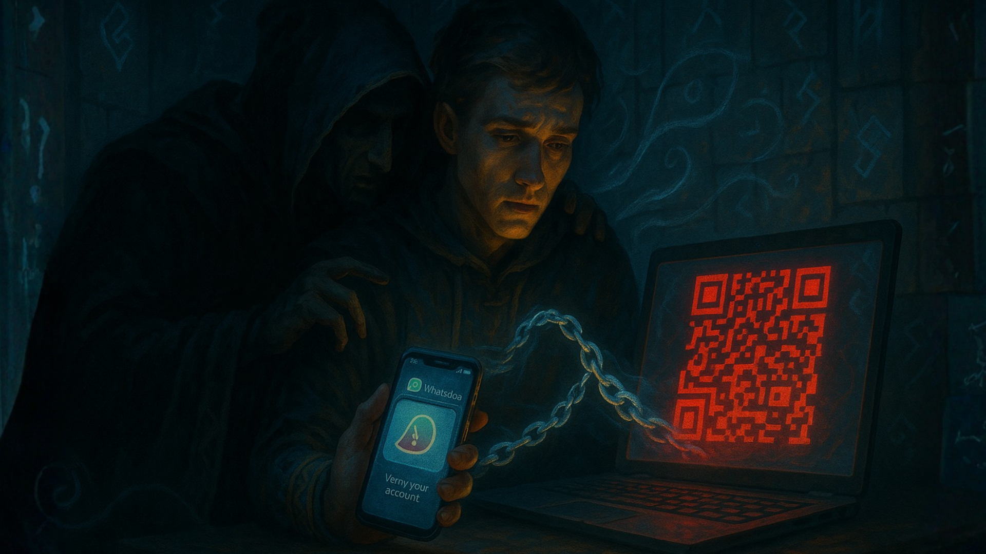 Saga o Zgubnej Runie QR i Skradzionej Komnacie Szeptów