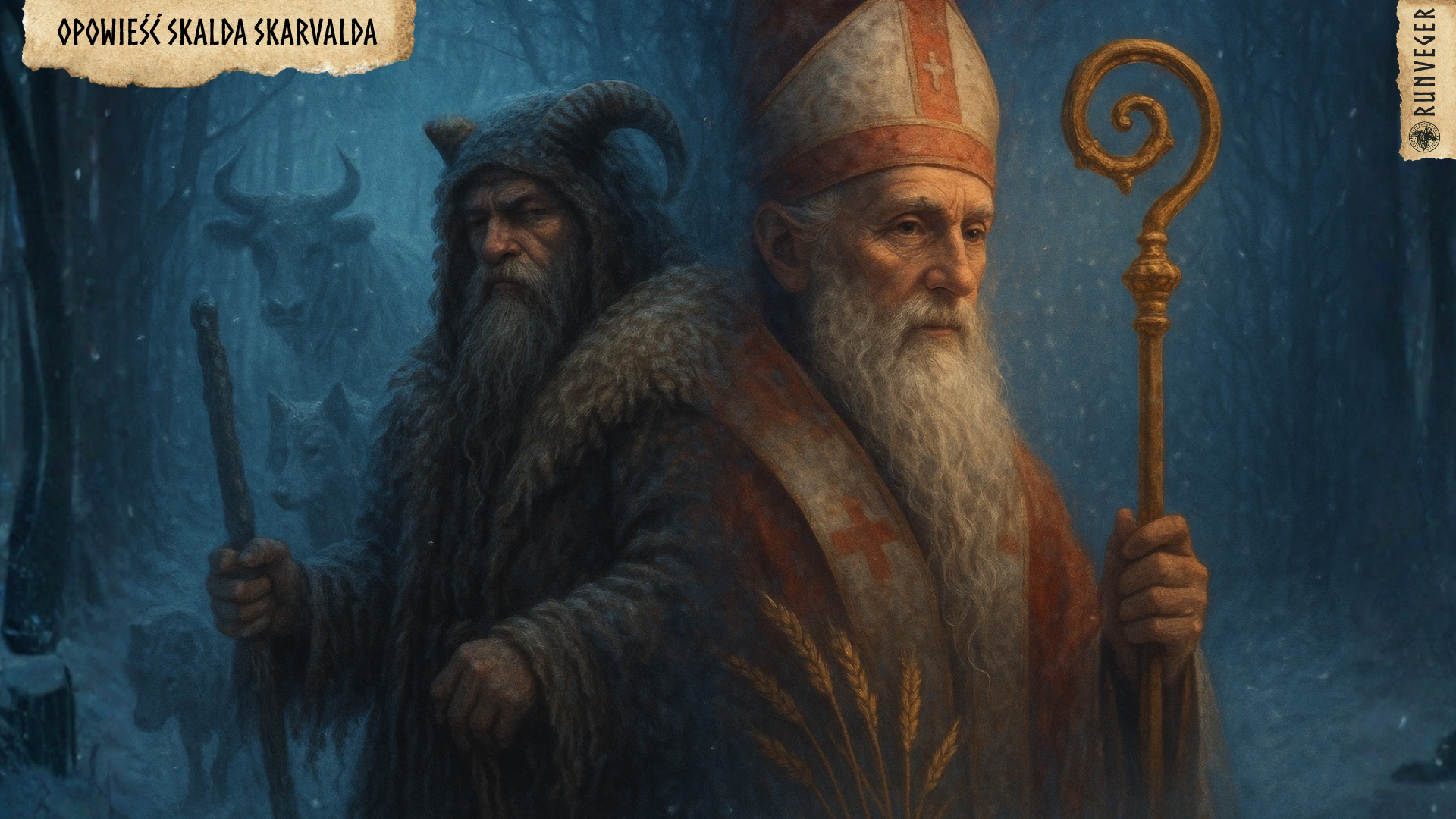 Opowieść Skalda Skarvalda: Wilczy Pasterz w Szatach Biskupa