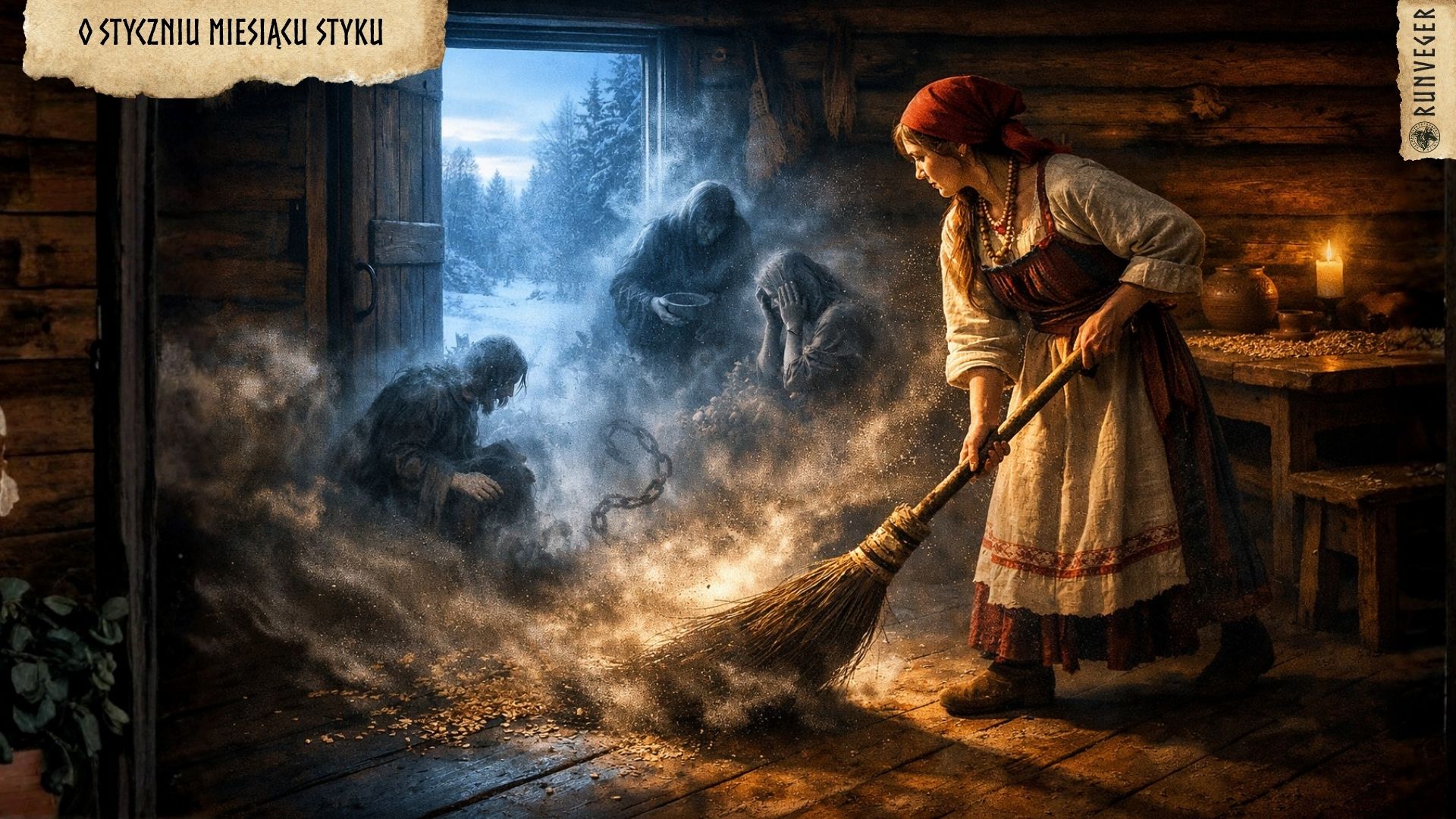 Opowieść Skalda Skarvalda: Styczeń Miesiąc Styku