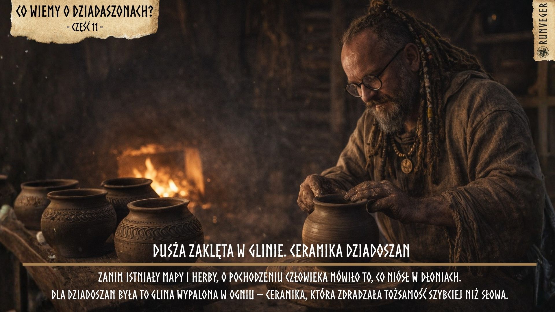 Dusza Zaklęta w Glinie. Ceramika Dziadoszan