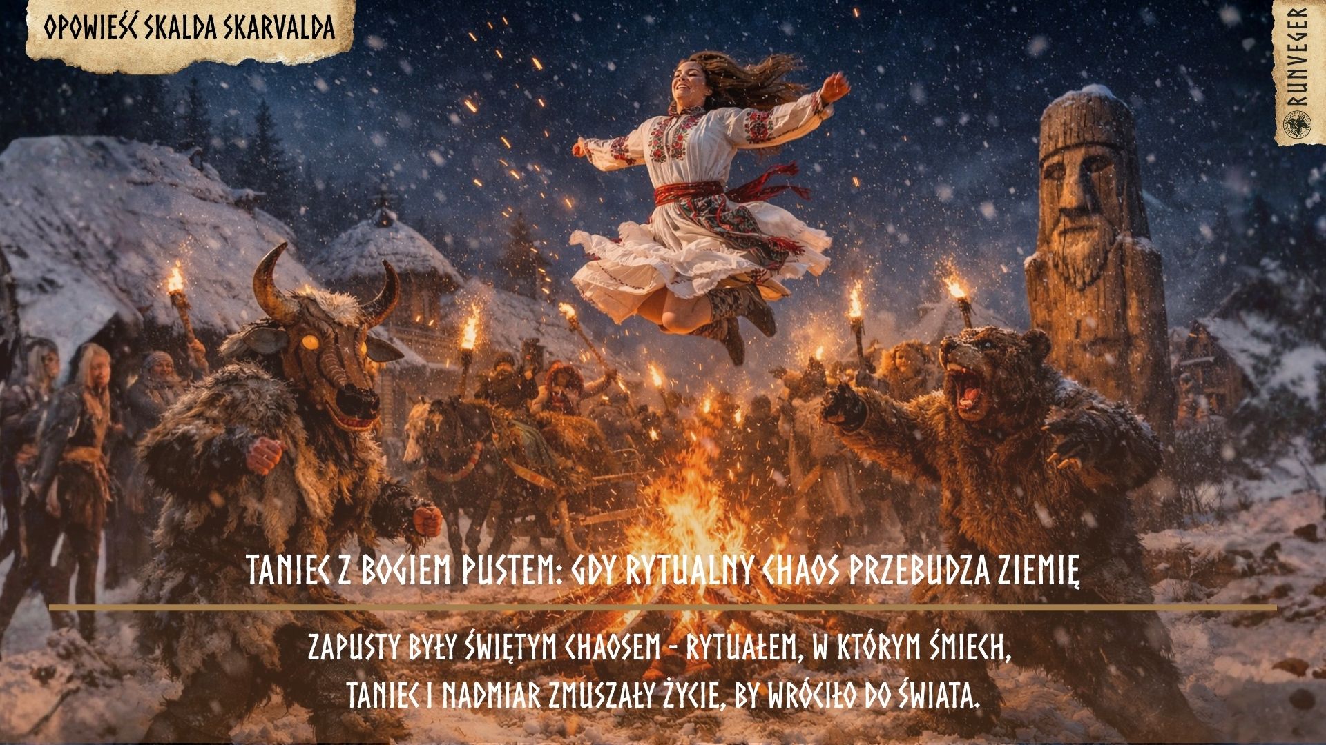 Taniec z Bogiem Pustem: Gdy Rytualny Chaos Przebudza Ziemię
