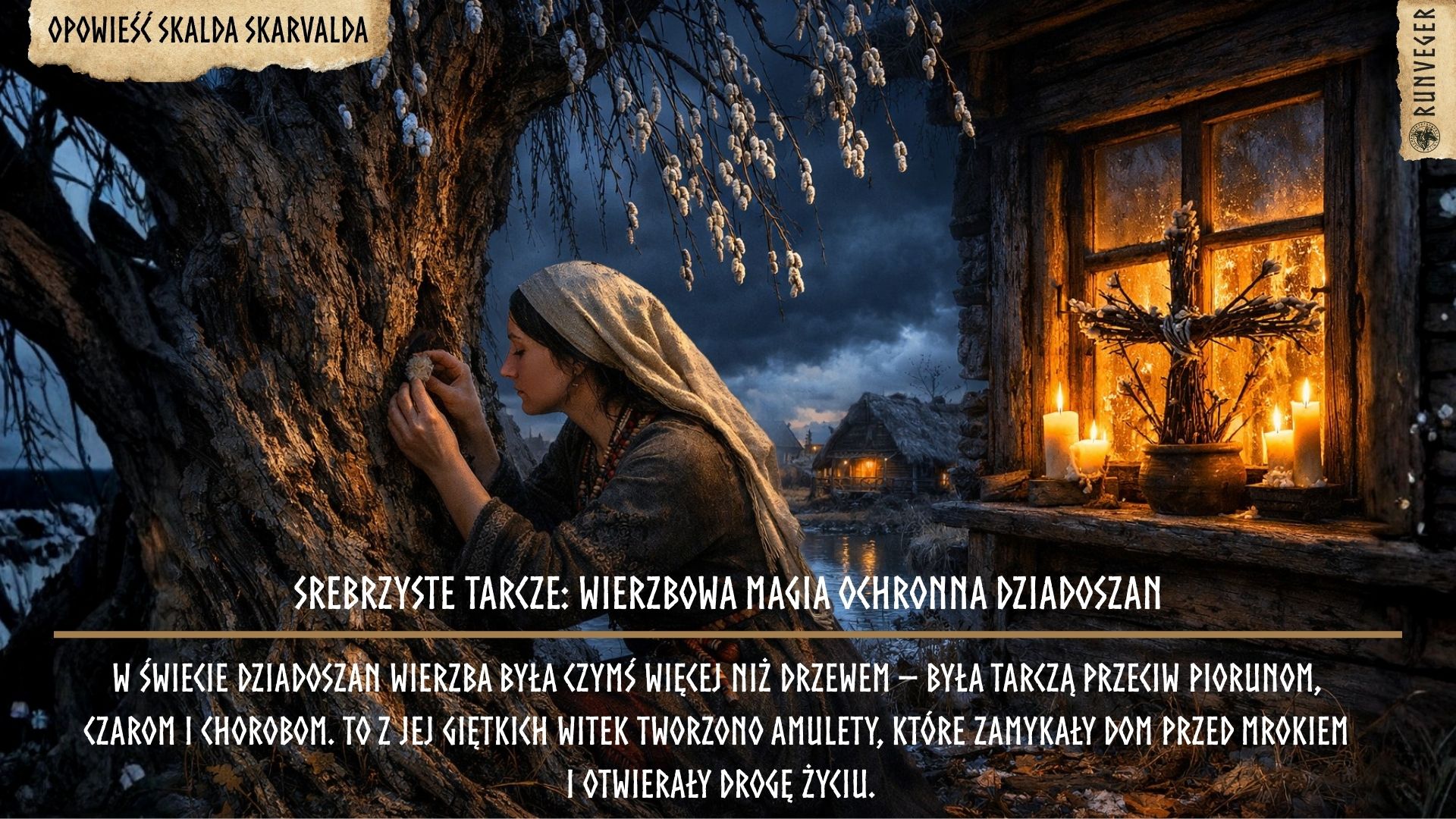 Srebrzyste Tarcze: Wierzbowa Magia Ochronna Dziadoszan