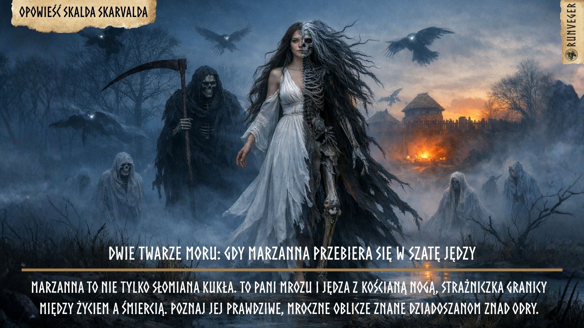 Dwie Twarze Moru: Gdy Marzanna Przebiera się w Szatę Jędzy