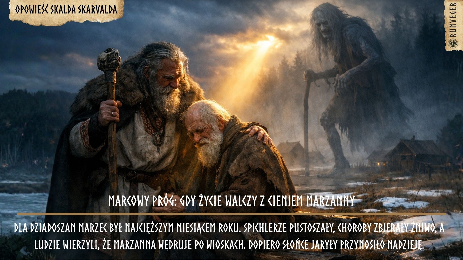 Marcowy Próg: Gdy Życie Walczy z Cieniem Marzanny