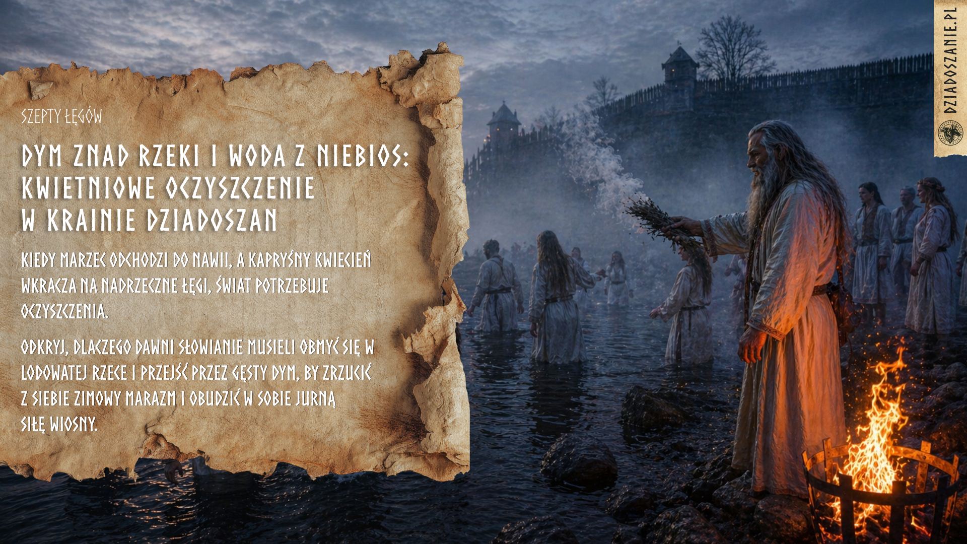 Dym znad rzeki i Woda z Niebios: Kwietniowe Oczyszczenie w Krainie Dziadoszan