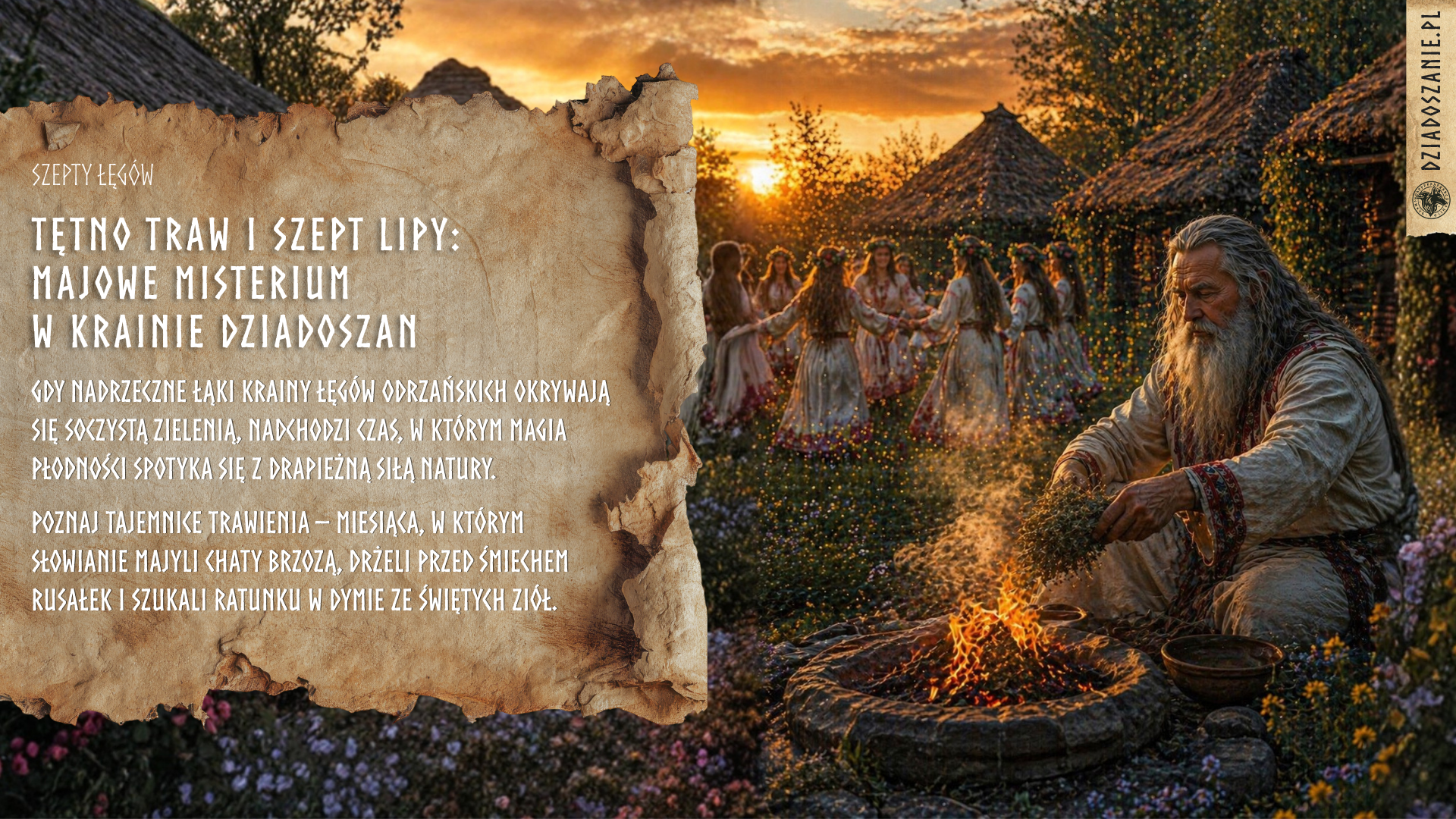 Tętno Traw i Szept Lipy: Majowe Misterium w Krainie Dziadoszan
