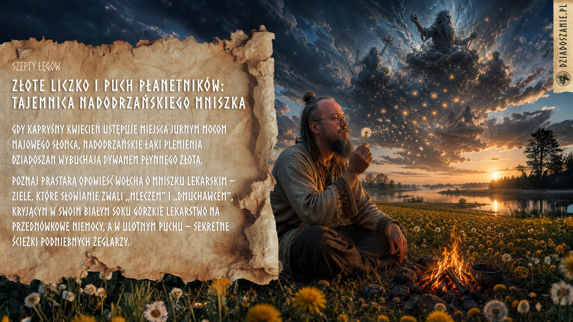 Z kronik Siwosza: Złote Liczko i Puch Płanetników: Tajemnica Nadodrzańskiego Mniszka