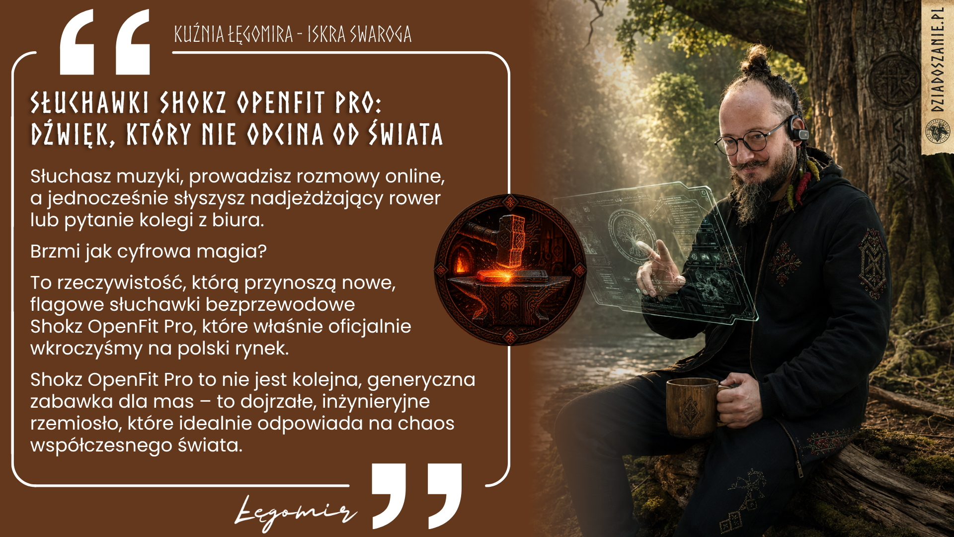 Słuchawki Shokz OpenFit Pro: Dźwięk, który Nie Odcina od Świata