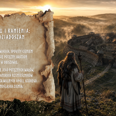Z kronik Siwosza: Korona ze Świerku i Kamienia o tajemnicy Grodu Dziadoszan w Obiszowie