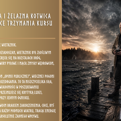 Echa Myśli i Stali: Amok Wietrznika i żelazna kotwica runy Isa: O sztuce trzymania kursu w środku burzy
