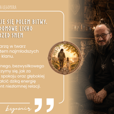 Współczesny Dziadoszanin: Gdy wieczorem wita cię domowy domownik. Okiełznaj harce małego wojownika przed snem